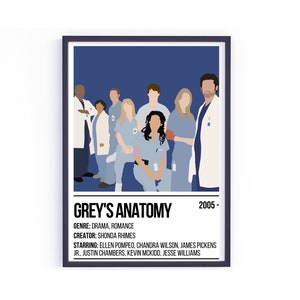 Grey's Anatomy TV Show Poster