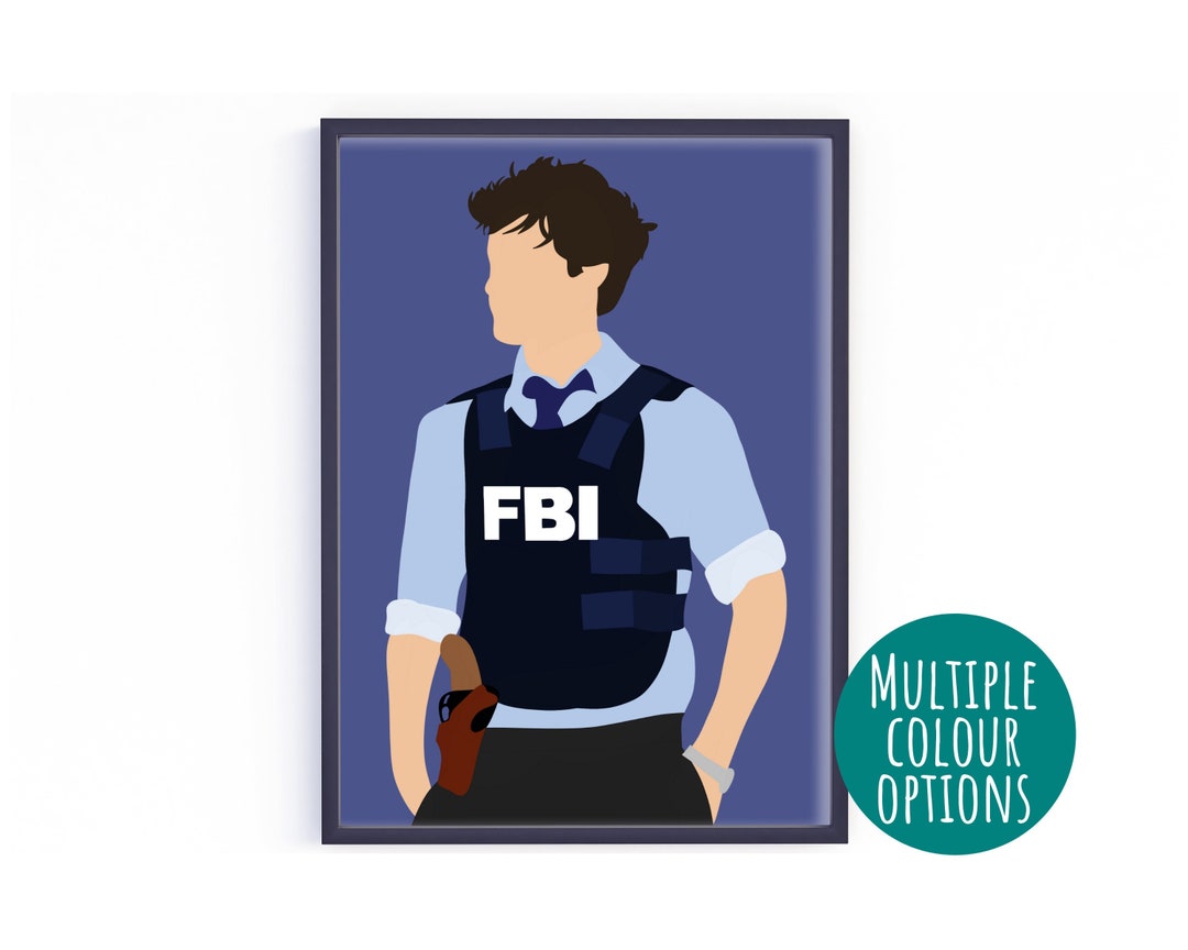 Spencer Reid FBI Vest Poster Criminal Minds/tv Show Etsy UK