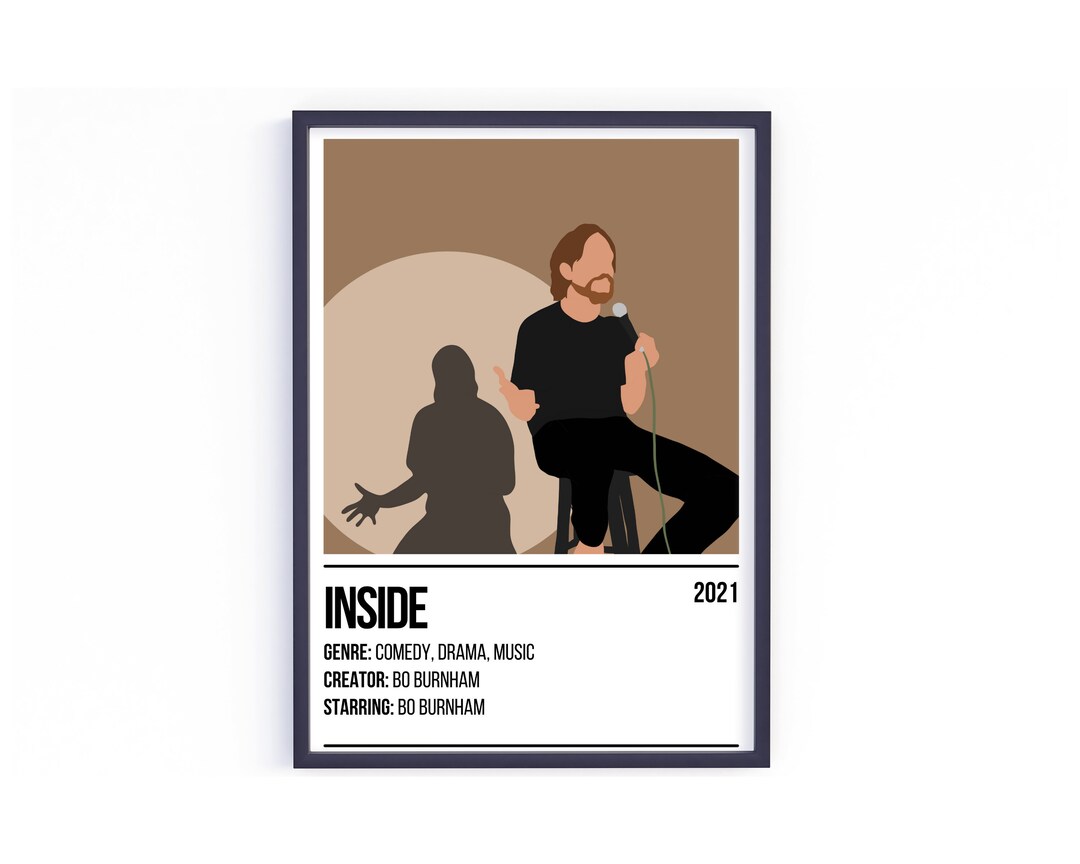 Inside TV Show Poster Bo Burnham Etsy