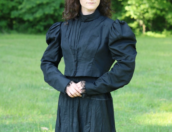 antique victorian bodice - image 4