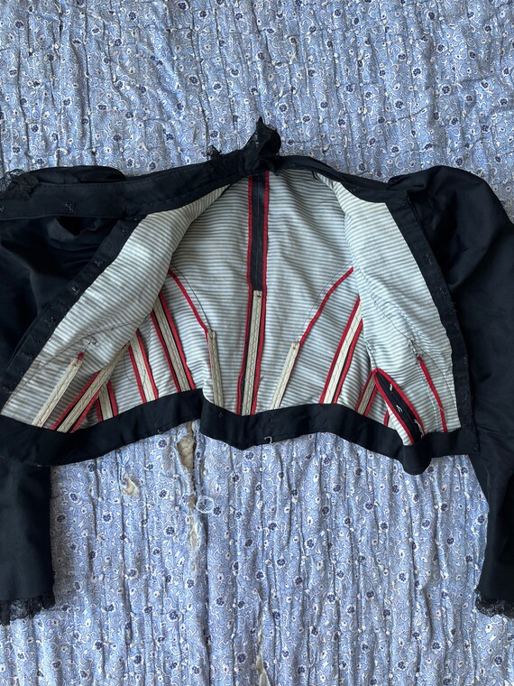 antique victorian bodice - image 5