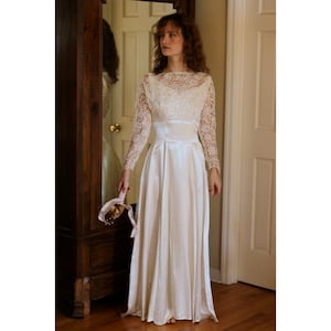 1940 wedding dress