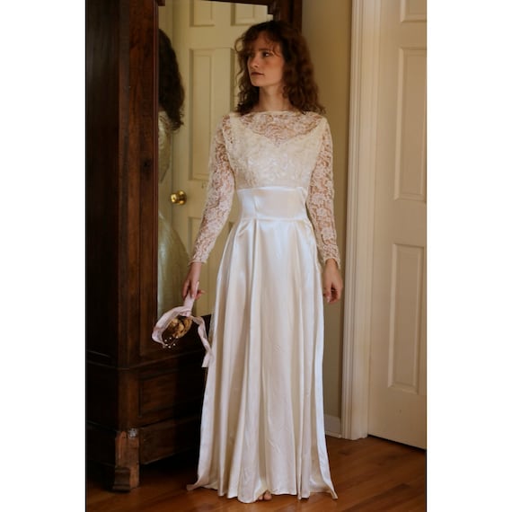 1940s wedding dress - Gem