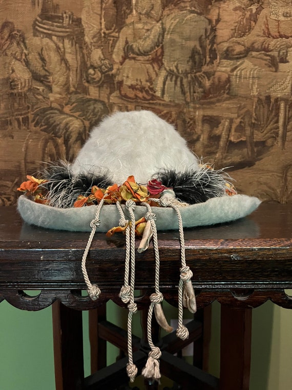 early 1900s edwardian beaver hat - image 4