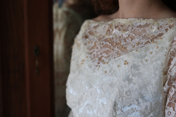 1940 wedding dress - image 5