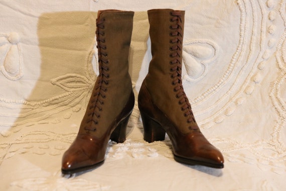 antique Victorian / Edwardian boots - image 4