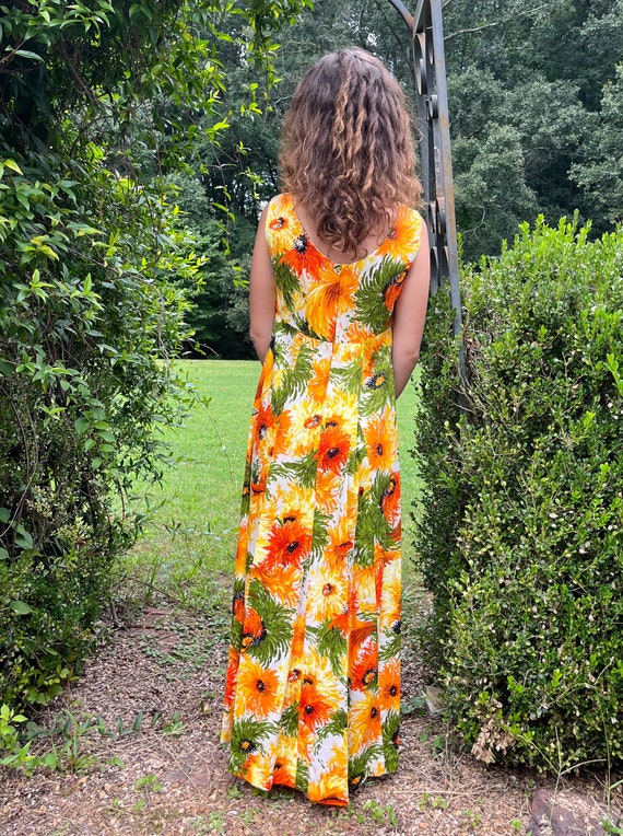 vintage 1960s Ui Maikai Hawaiian floral dress - image 4