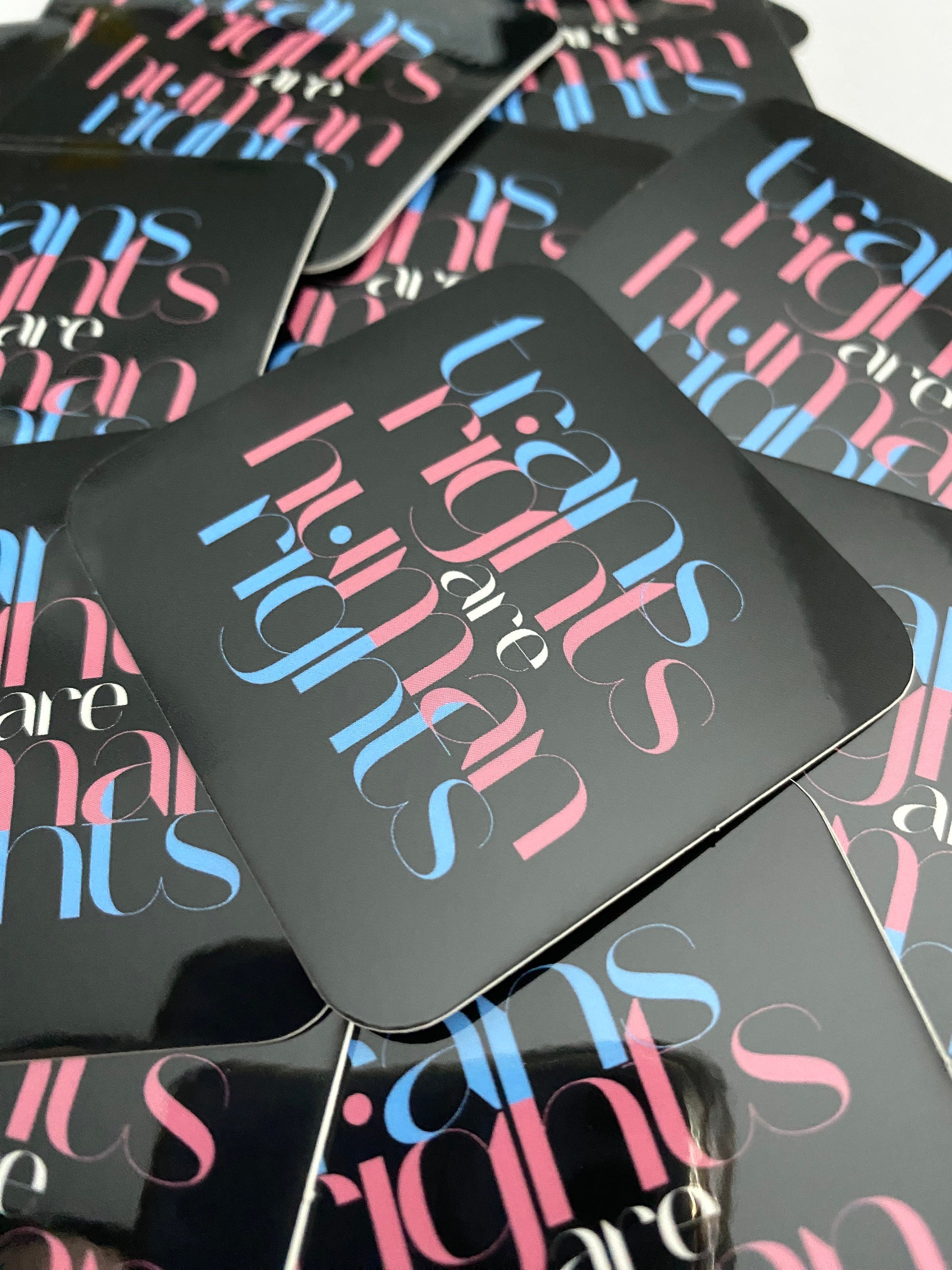 Trans Rights Sticker Trans Rights Sticker - Etsy