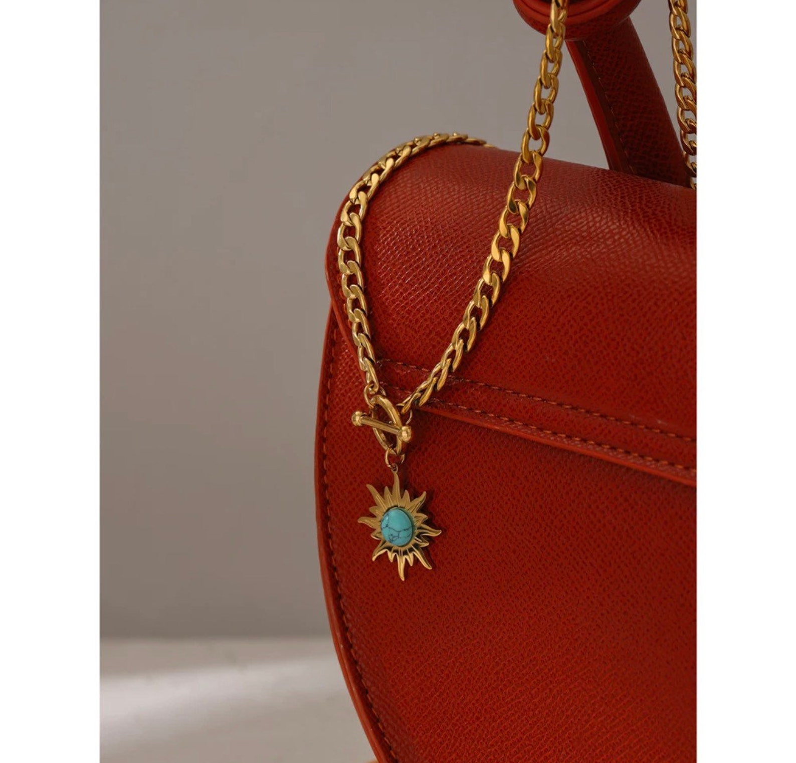 18k Gold plated Stainless Steel Star Necklace Tarnish free