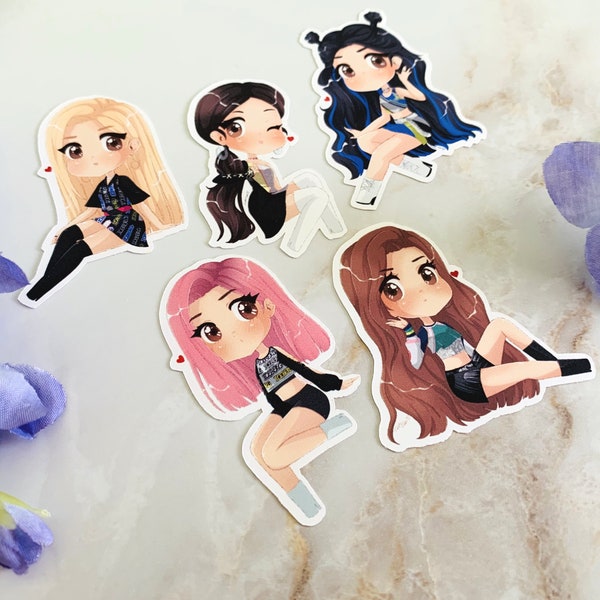 IJzig | ITZY | Op KPOP geïnspireerde stickers