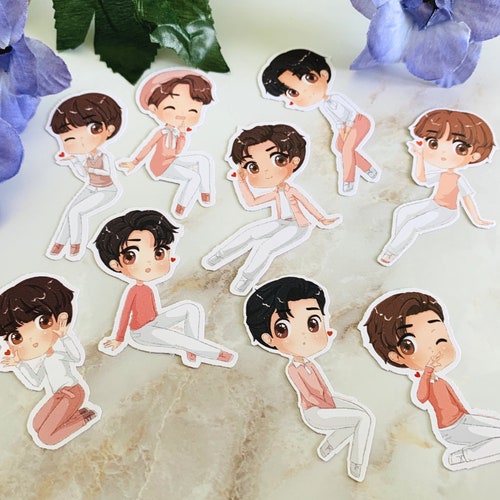 Kpop Stickers Nct 127 Touch Etsy