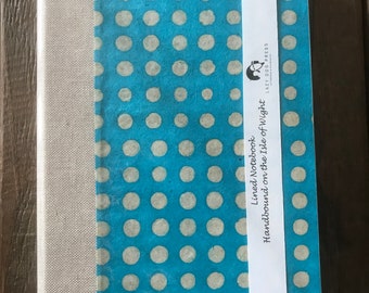 Handbound Polka Dot Notebook