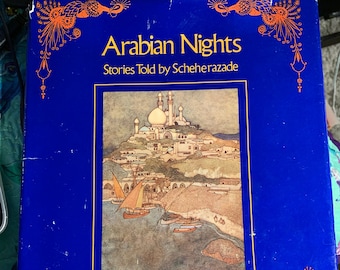 Arabian Nights: Stories Told by Scheherazade. Illustrations by Edmund Dulac. Abaris Books, 1983. Hardcover w/dustjacket