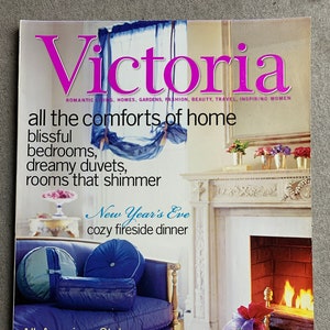 Victoria Magazine, January 2002, Merino Sheep, Summer Memorabilia, Iridescent Fabric, Victorian décor, lifestyles, memoirs, etc.