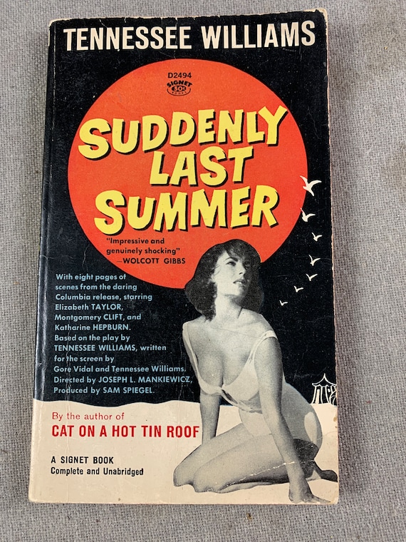 by　Williams.　Movie　Suddenly　Tie-in.　Last　Summer　Tennessee　Etsy
