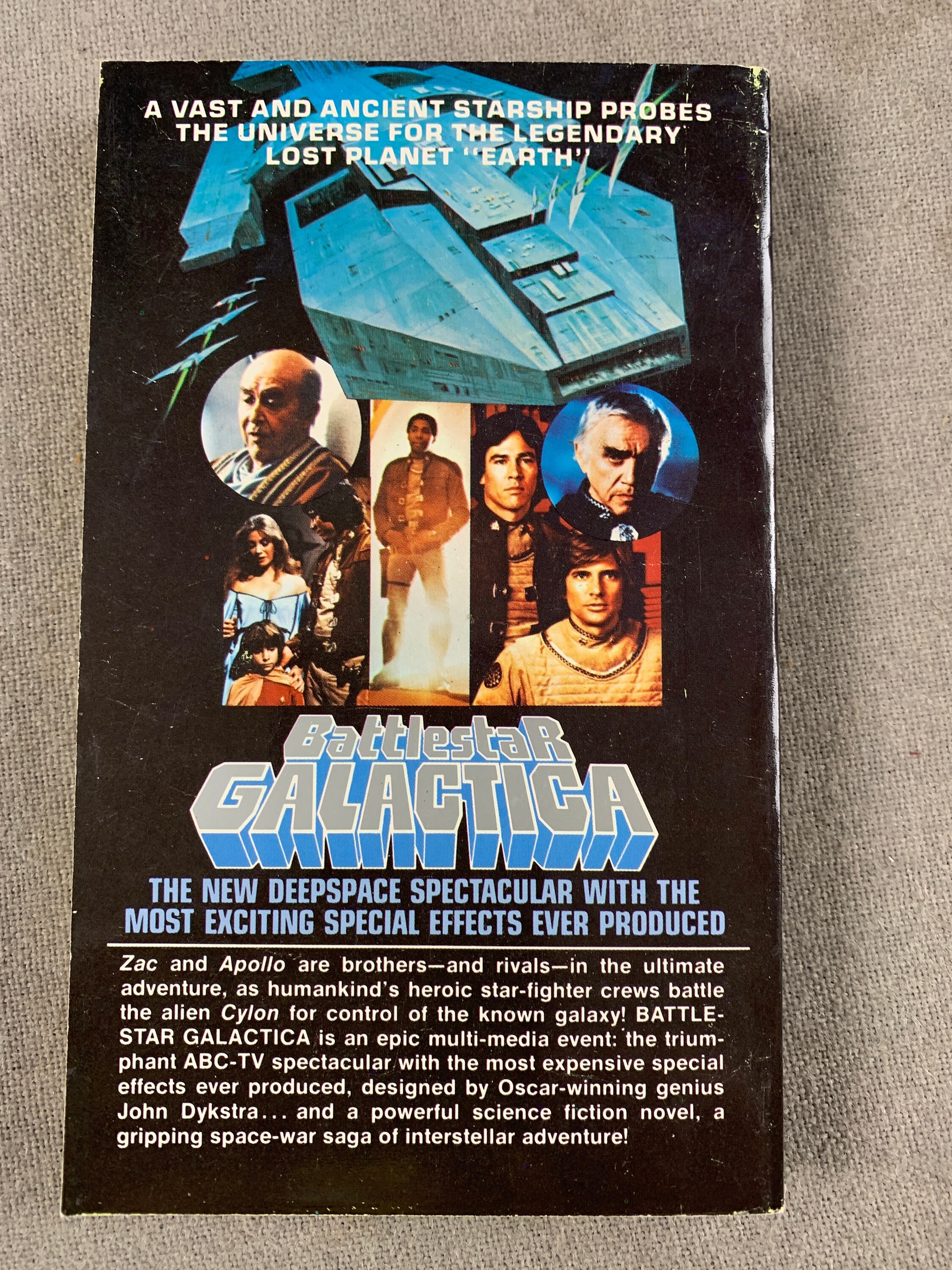 Battlestar Galactica by Glen A. Larson & Robert Thurston. TV Tie-in ...