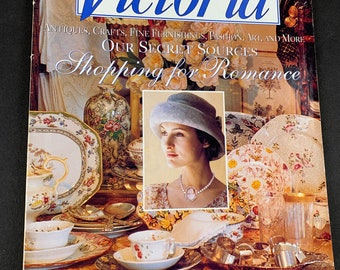 趣味 Victoria August 2000 our secret sources Vintage Victoria Magazine September 2000 - Bliss Victoria - Follow