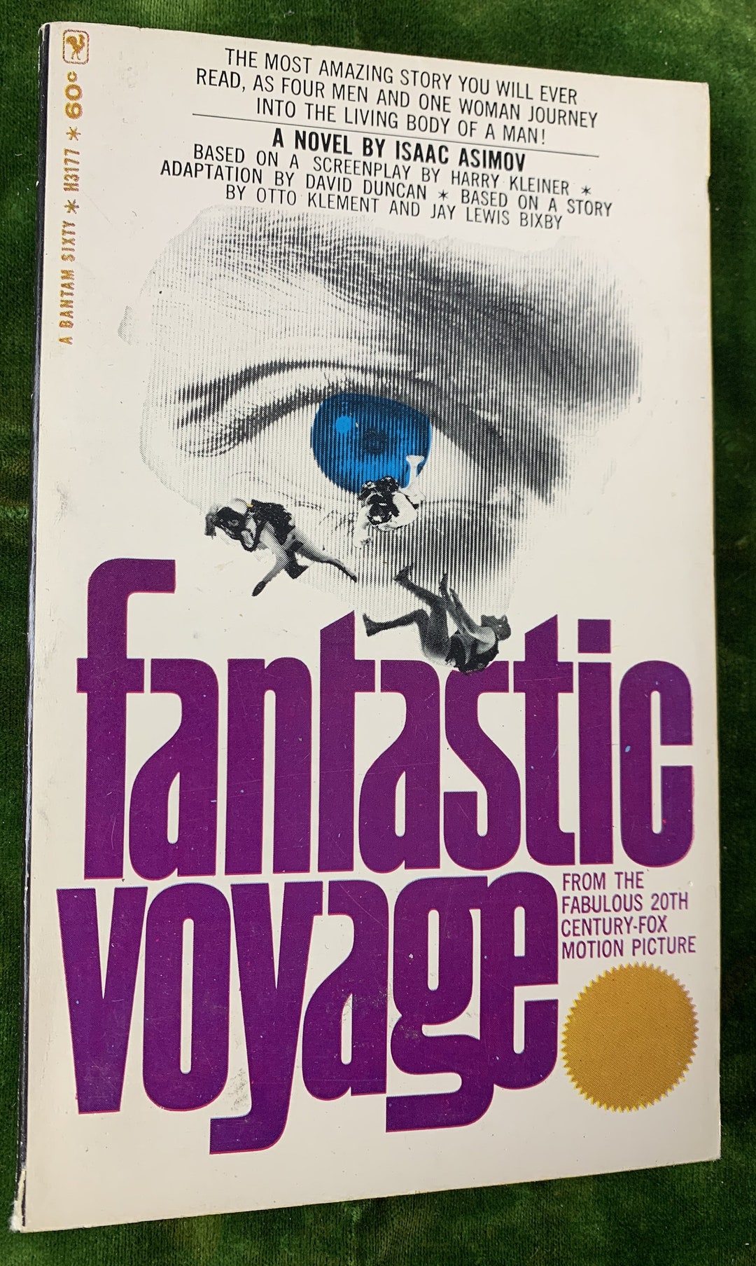 Fantastic Voyage By Isaac Asimov Paperback Bantam 1966 Science fantastic-voyage-by-isaac-asimov-paperback-bantam-1966-science