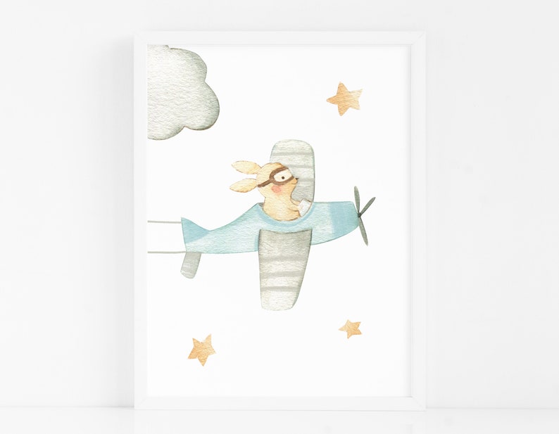 Boy Nursery Print Boy Nursery Decor Boy Nursery Wall Art Etsy