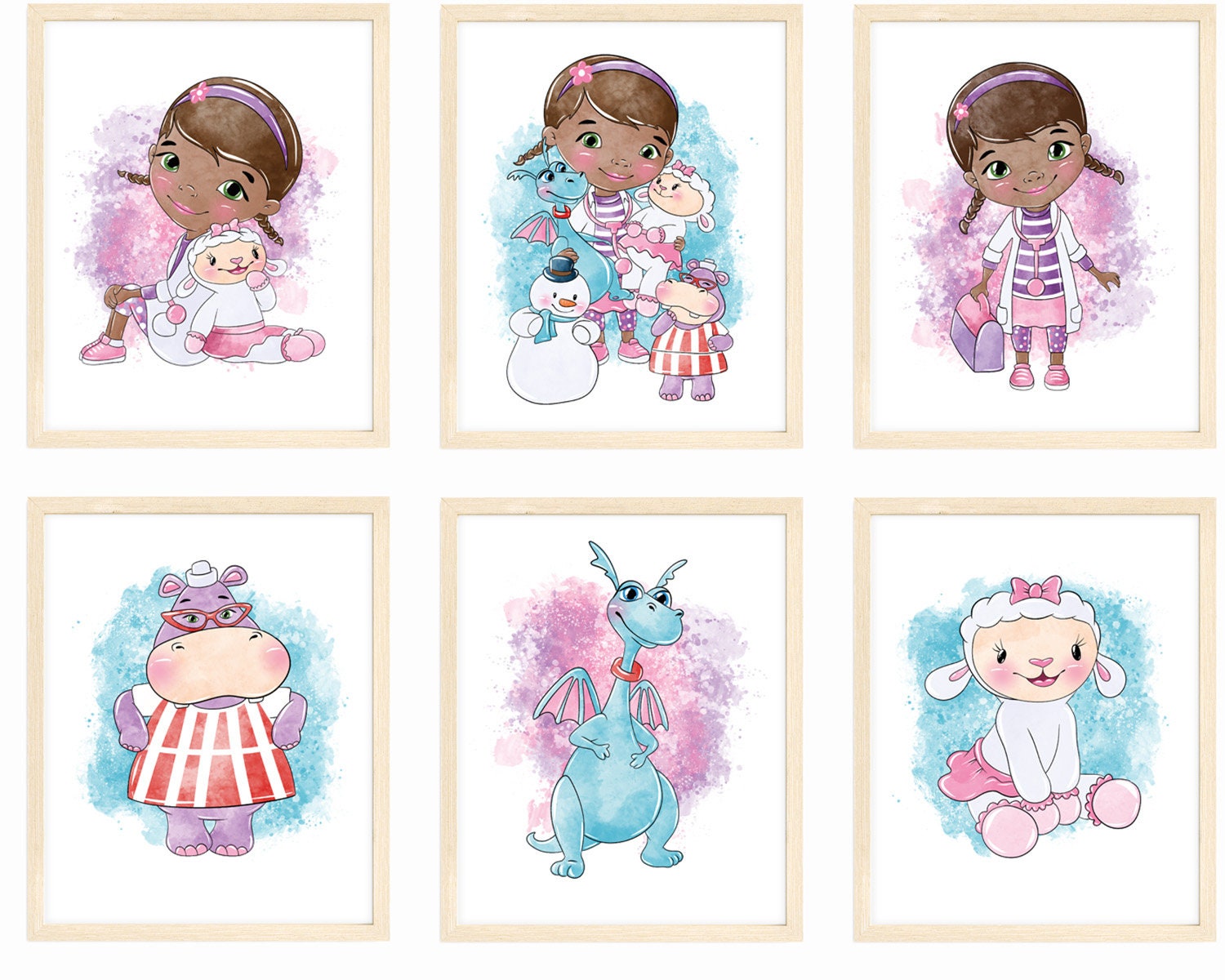 Doc Mcstuffins Wall Art Posters Doc Mcstuffins Wall Prints - Etsy
