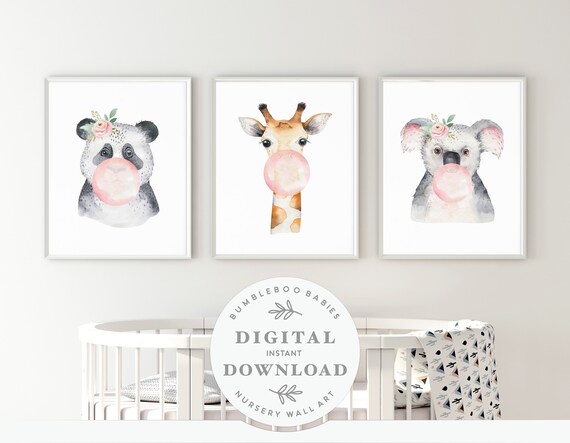 giraffe baby decor
