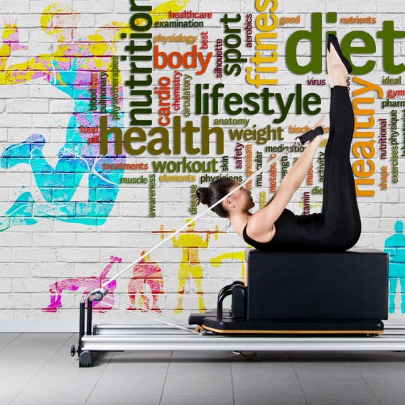 3D Wallpaper for Gym Wall Mural Sports Wallpaper Etsy Australia