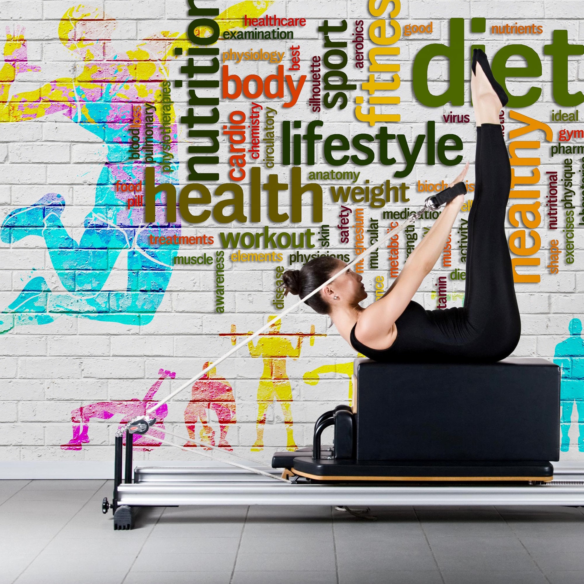 Gym Wallpaper - Etsy Gym Wallpaper - Etsy