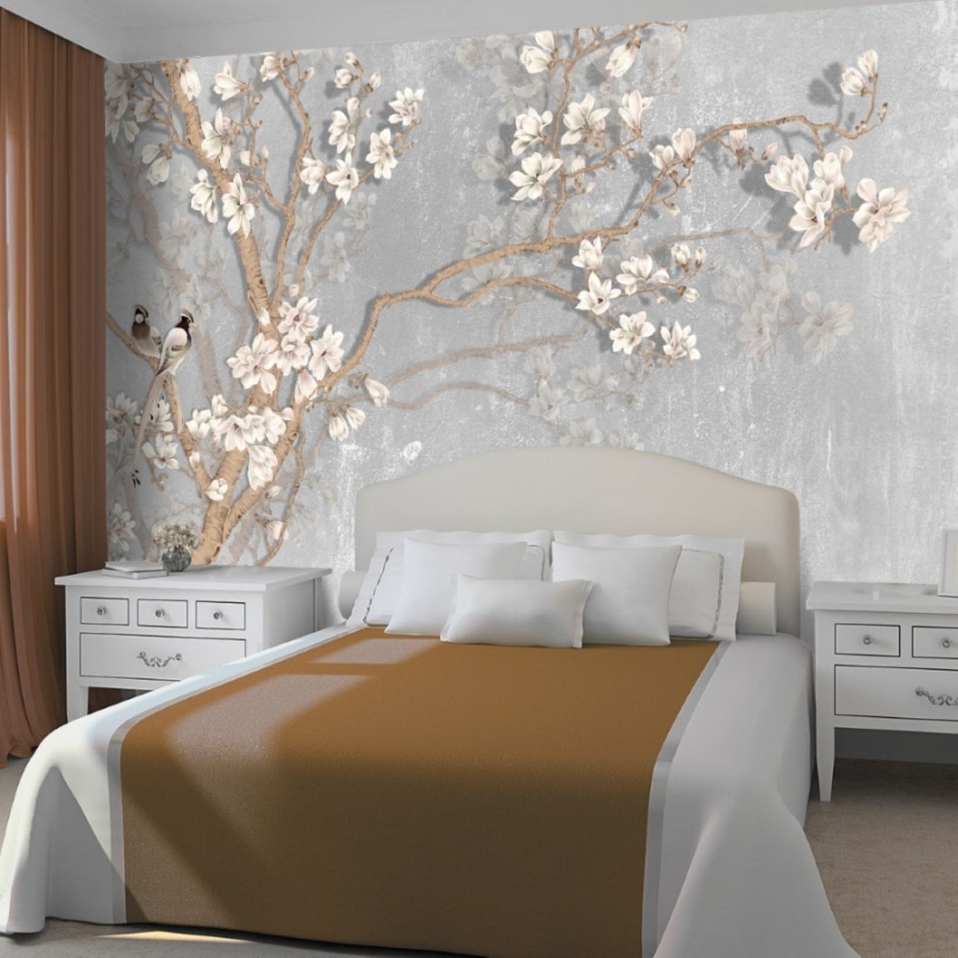 3D Effect Tree Branch Wallpaper - Etsy