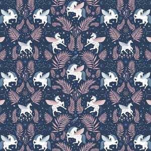 Stargazer Celestial en Medianoche - Precio/Venta por media yarda