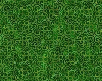 Prism II Mosaic in Evergreen - Priced/Sold by the Half-Yard
