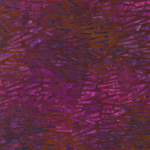 Kapua Arrows in Fig Artisan Batik - Priced/Sold by the Half-Yard