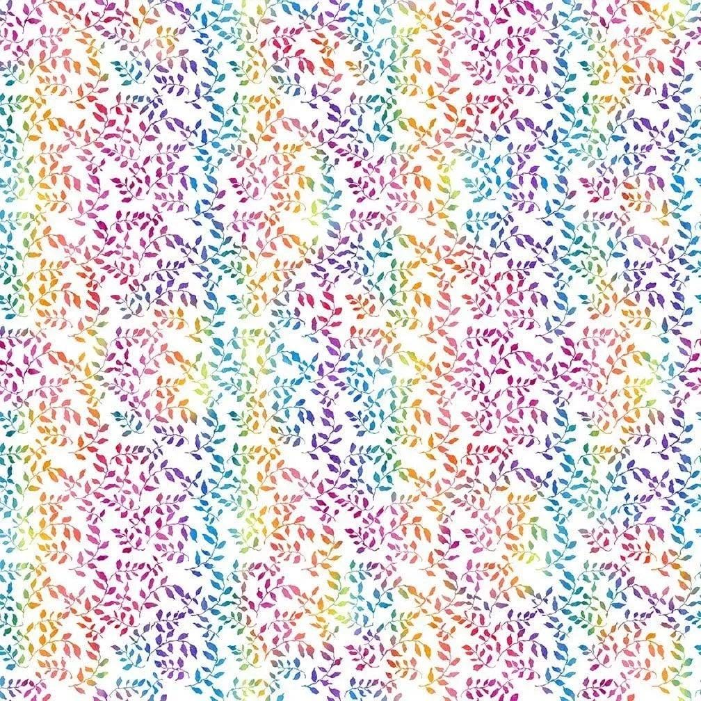 Spring Vines Paper Sew Spring Vines in Multi - Priced/sold by the Half-yard - Etsy
