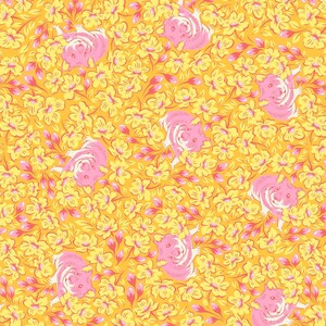 Besties Chubby Cheeks in Buttercup - Priced/Sold by the Half-Yard