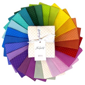 Tula Pink True Colors Tiny Coordinates Fat Quarter Bundle