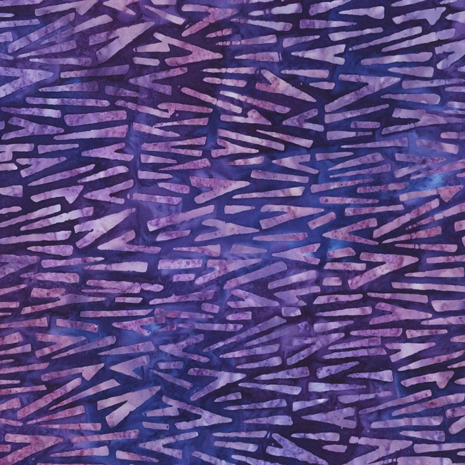 Kapua Arrows in Pansy Artisan Batik - Priced/sold by the Half-yard - Etsy