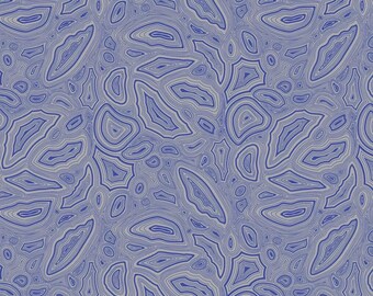 True Colors Mineral in Sapphire - Priced/Sold by the Half-Yard