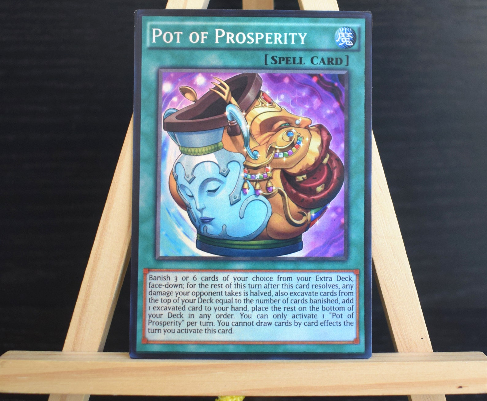 Pot of Prosperity YUGIOH HOLO orica proxy custom card proxy Etsy