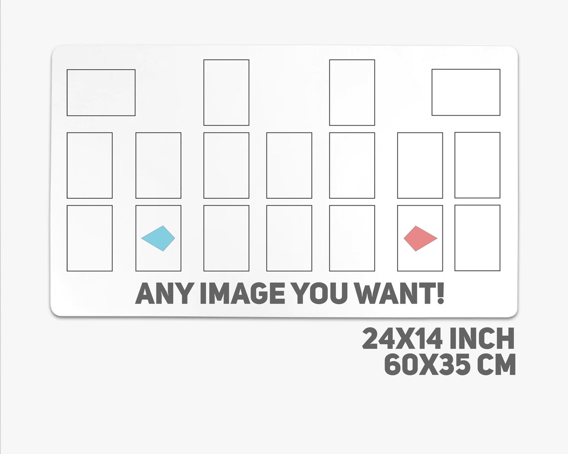 Your CUSTOM Playmat for TCG 14x24 / 355X60 Cm Etsy