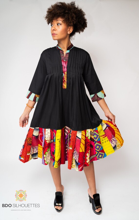 pleated ankara dresses