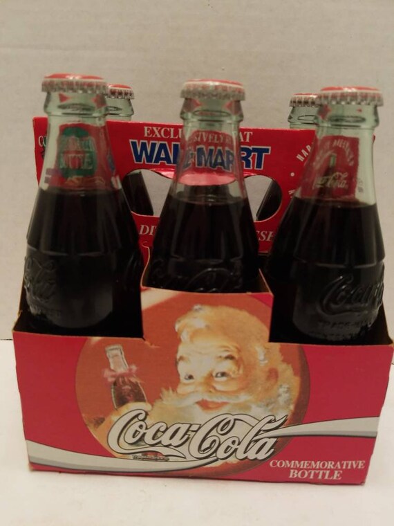 2022 6pack Christmas Bottles Coca-Cola Christmas Classic 1994 Commemorative 6 Pack 8 Oz. | Etsy Ireland