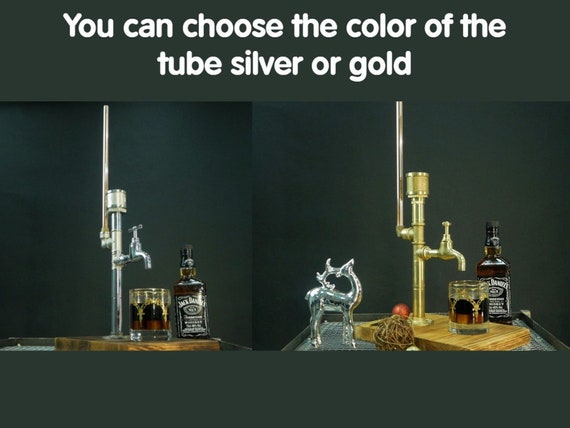 Rubinetti Per Distributore Bevande - Set Di 2 In Plastica PP (Nero E Bianco) - Foto 5