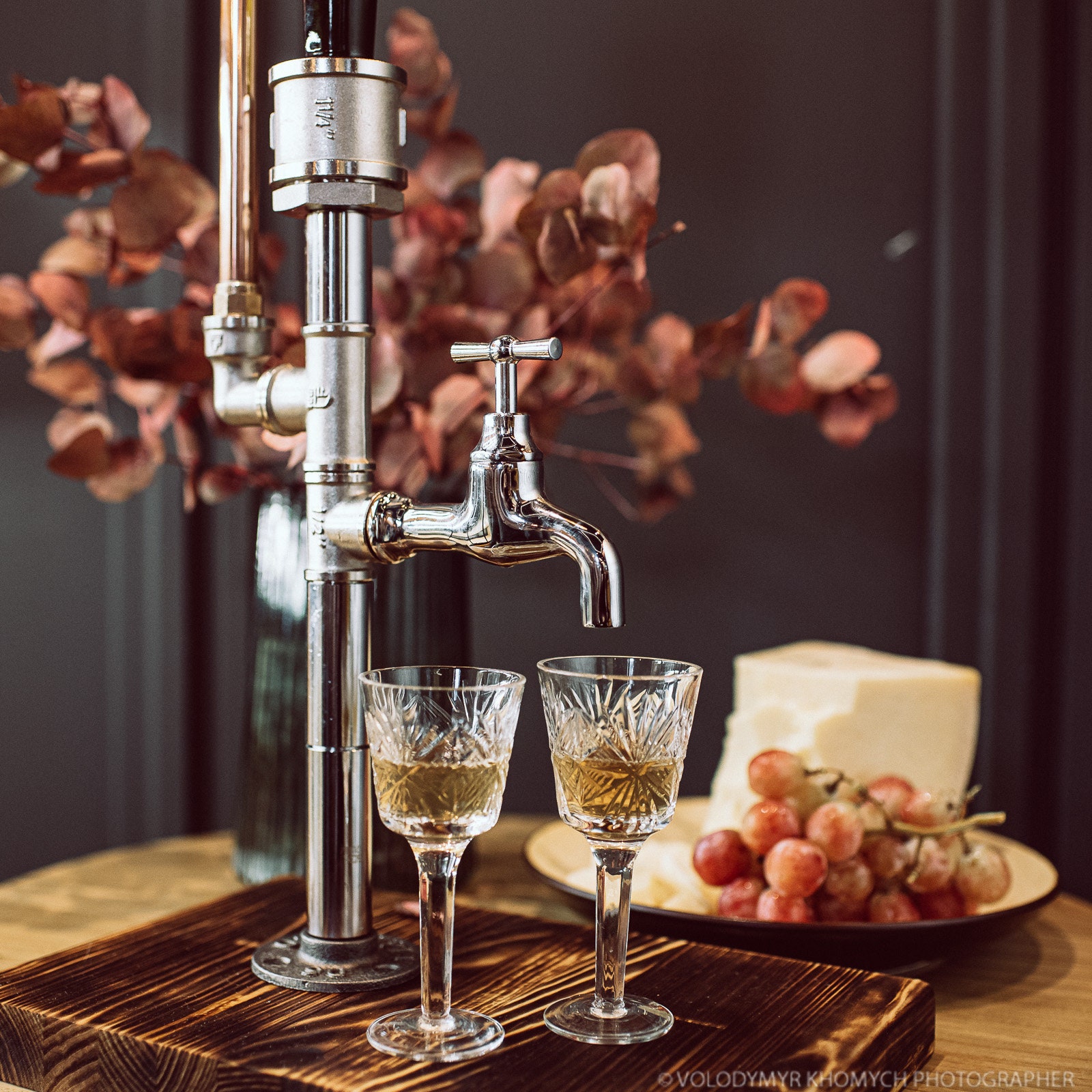 Liquor Whiskey Alcohol Drinks Dispenser as a Gift for Him for Etsy