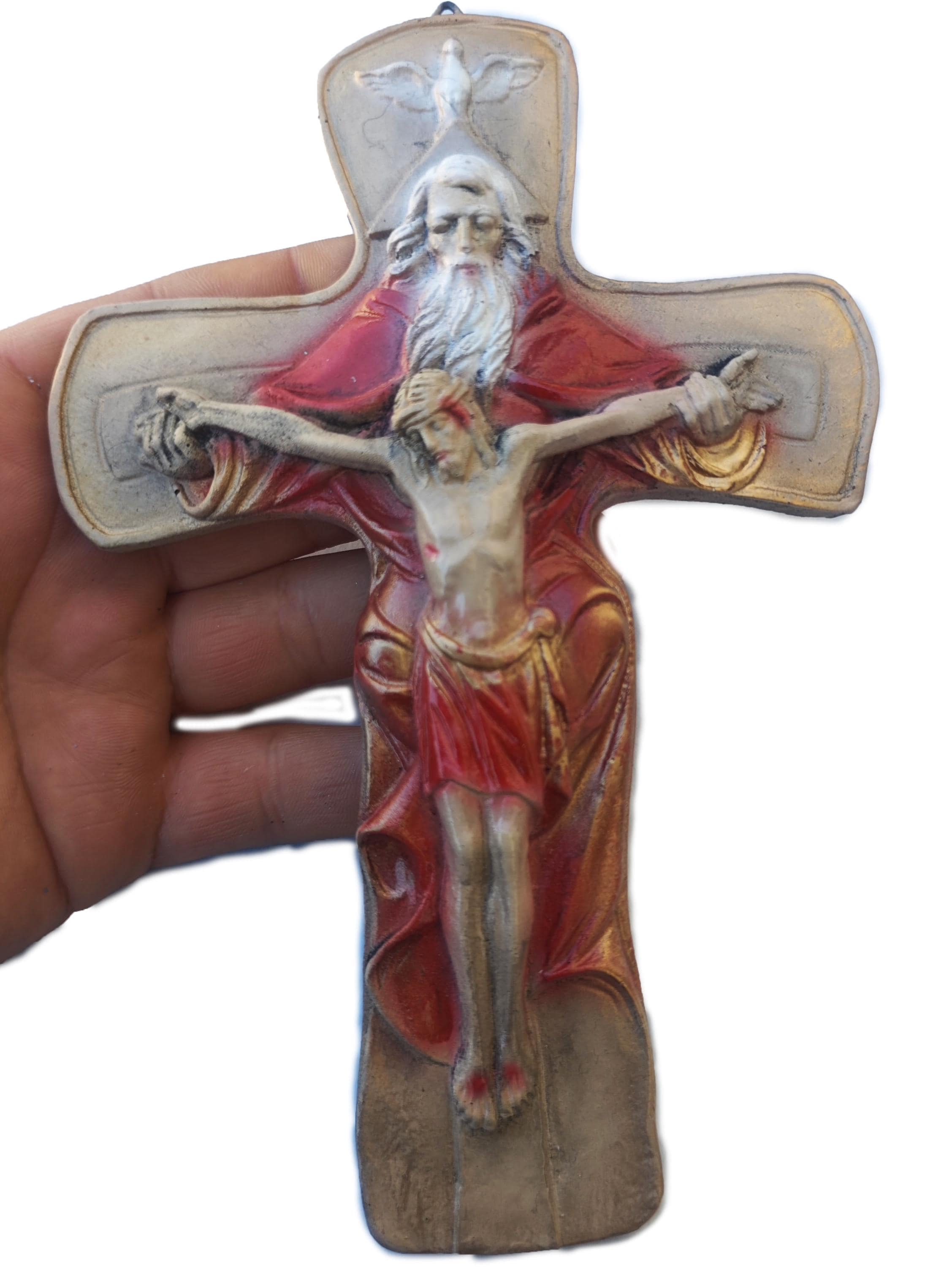 11 Stazioni Della Croce, Crocifissione: Gesù è Inchiodato Alla Croce Chiesa Della Santissima Trinita Nel Villaggio Bavarese Di Gemunden Am Main Nel 2h1r5gj