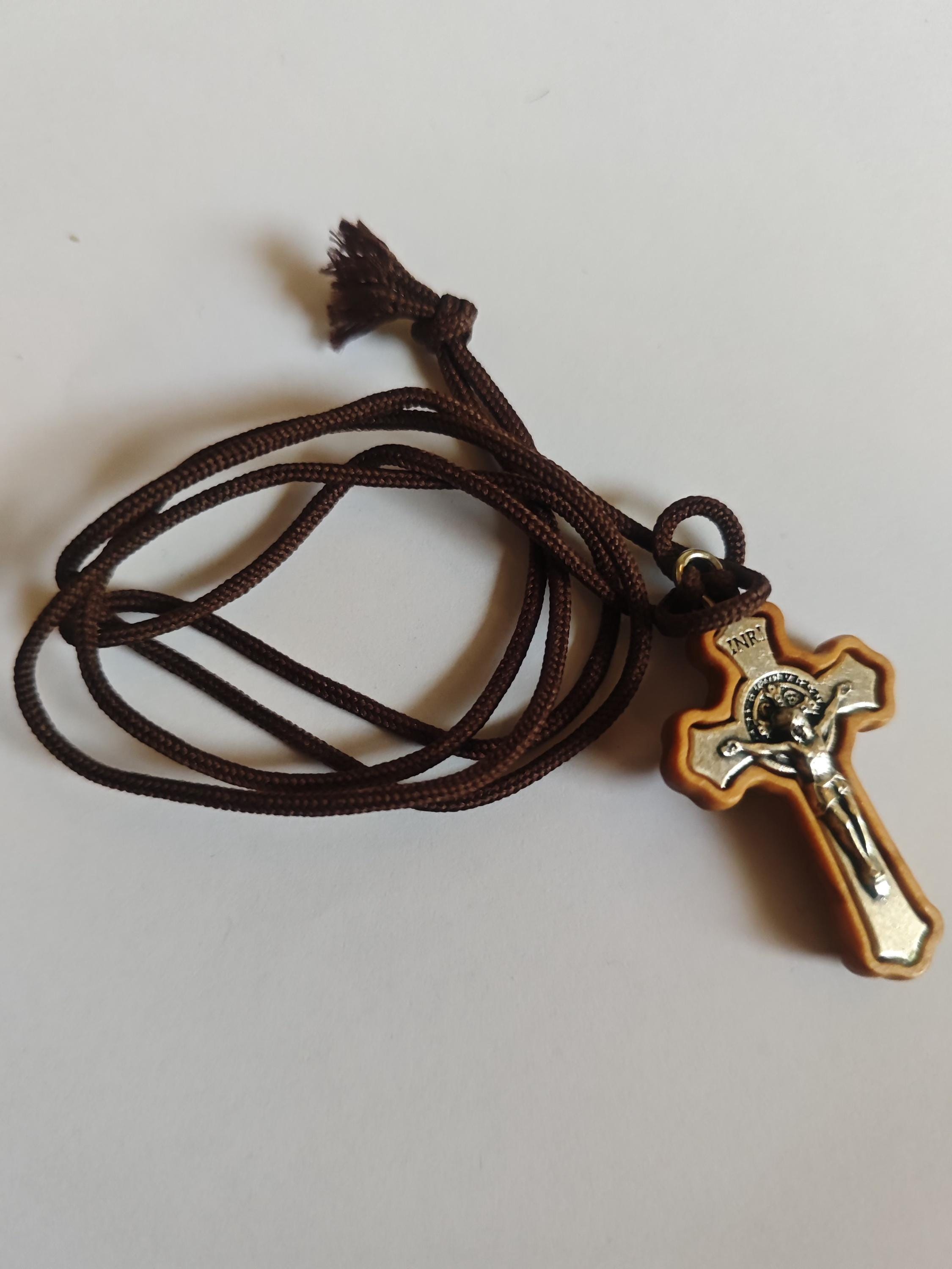 Croce San Benedetto, In Legno D'ulivo, Italia, Croci E Crocifissi Di - Foto 6