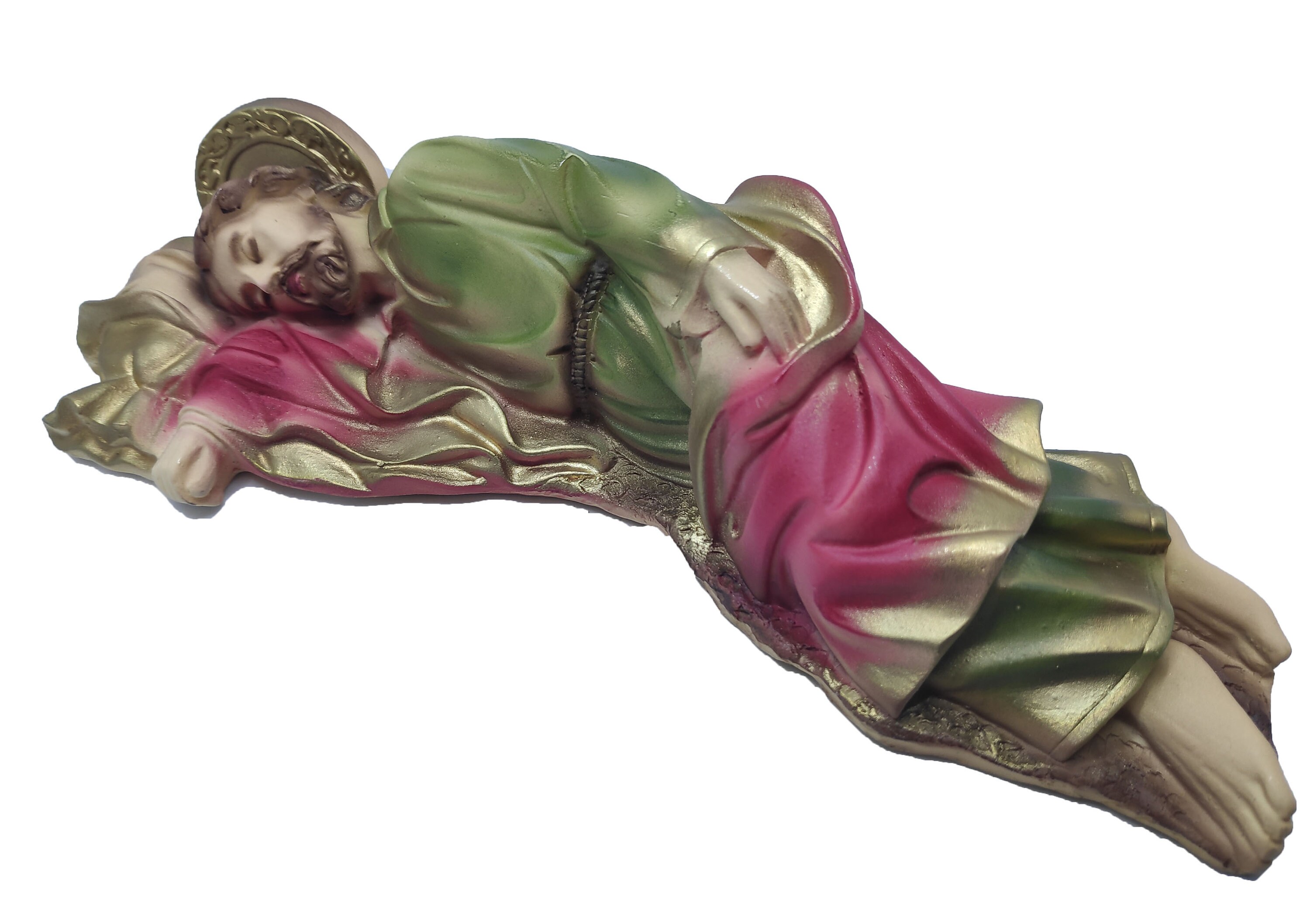 眠れる聖ヨセフ　像 Amazon.co.jp: 眠れる聖ヨセフ 棚のベース像 6インチ : ホーム