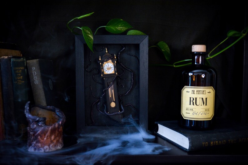 Stranger Things 4 the Grandfather Clock Diorama Etsy