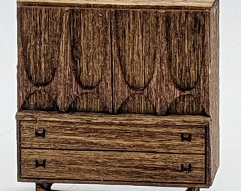 Quarter Inch Mid-Century Modern Highboy Dresser kit