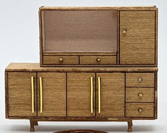 Quarter inch Mid-Century Modern Hutch kit
