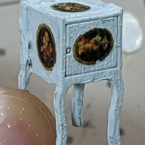 Quarter Inch B&B Painted Bedside Table