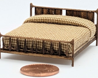 Quarter inch Mid-Century Modern King size bed kit
